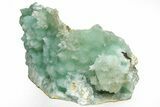 Blue-Green Hemimorphite Aggregation - Wenshan Mine, China #216347-1